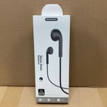 声顿平耳式V12耳机 耳塞式重低音HIFI 高音质有线控带麦通用耳塞