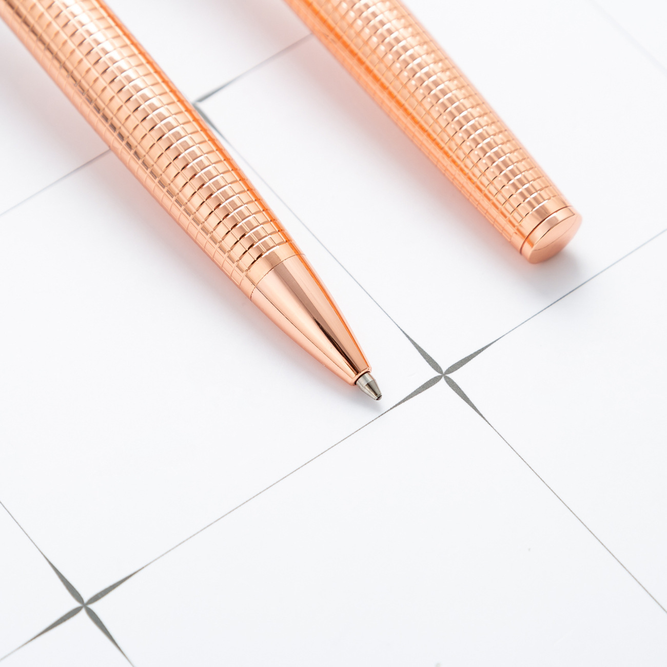 Oficina de negocios creativa nueva firma de metal cuadrado oficina de negocios impresión neutral publicidad regalo bolígrafo