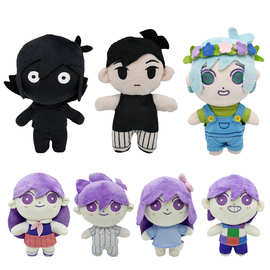 跨境清仓sweetheart omori plush 治愈救赎游戏周边毛绒玩具 手绘
