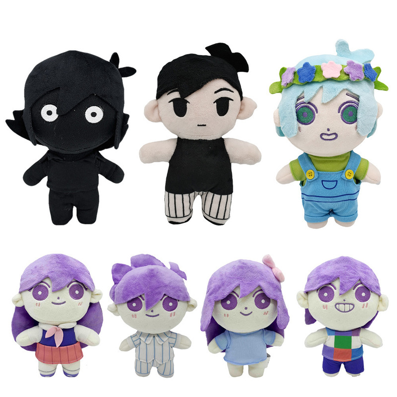 Cross-Border Clearance Sweetheart Omori Plush Healing and Redemption Game Peripheral Plush Toys Hand-Painted