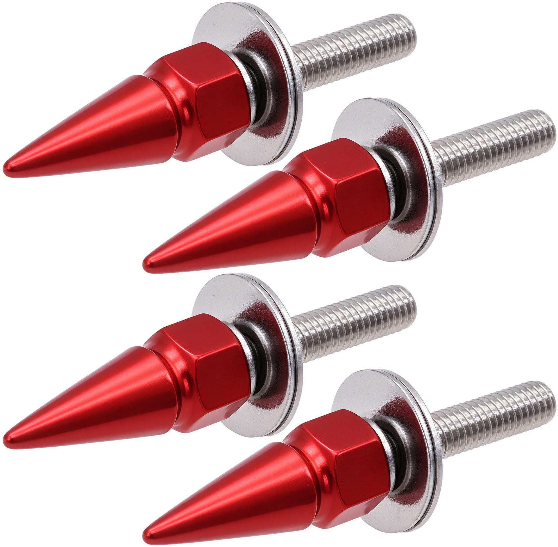 Nuove viti esagonali a punta, serie M6, filettatura universale per tutti i modelli di auto, portatarga, cross-border_voghion.com