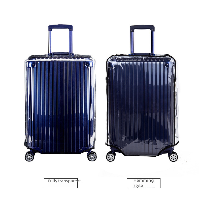 PVC transparent luggage case protective cover suitcase trolley case cover sports dust cover cross-border wholesale generation