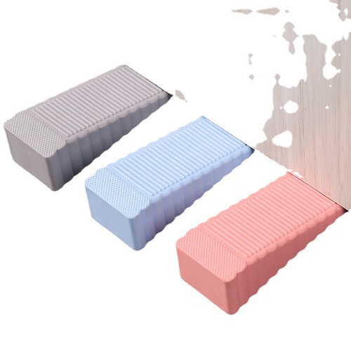Factory direct sales rubber door stop door household anti-collision safety door plug silicone door stop safety door jam door jam door bumper