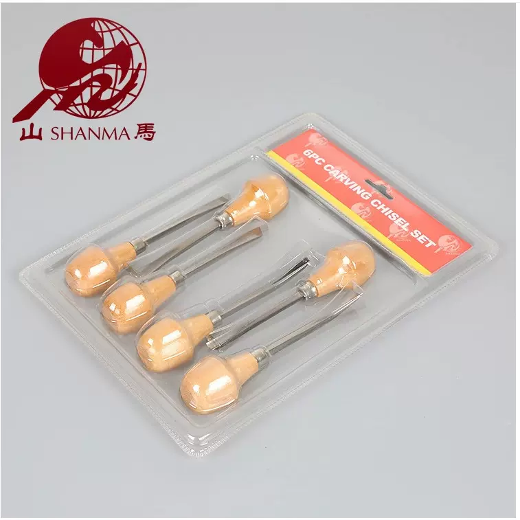 木工6件套雕刻刀雕花凿木工雕刻木工工具根雕木雕刻刀木工雕刻凿