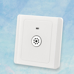 86-Type Voice-Controlled Switch, Corridor Delay Sensor, Property-Managed Socket, Smart LED Energy-Saving Light with Sound & Light Control Panel