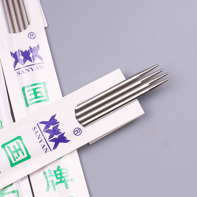 ♔不锈钢毛衣针直针编织工具全套装手工织打围巾毛衣毛线针三燕棒