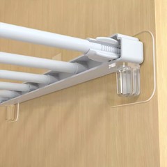 Layered wardrobe shelf support bar invisible adhesive clip no-drill kitchen cabinet fixing bracket triangular thickened stand