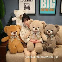 大熊公仔毛绒玩具泰迪熊布娃娃女孩抱着睡抱枕玩偶女生日礼物抱熊