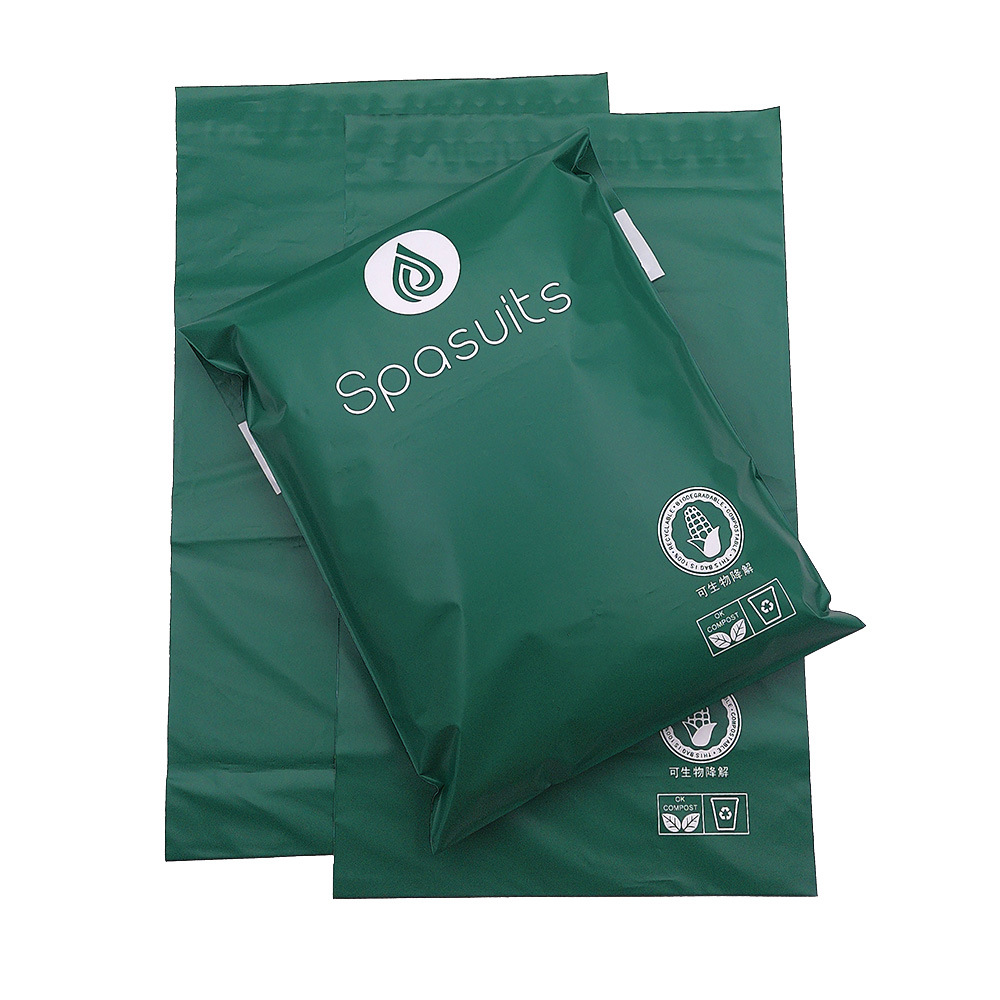 Bolsas de mensajería autoadhesivas totalmente degradables, bolsas de embalaje gruesas, bolsas resistentes a desgarros, bolsas de correo grandes, medianas y pequeñas, bolsas coloridas, ecológicas y reciclables.
