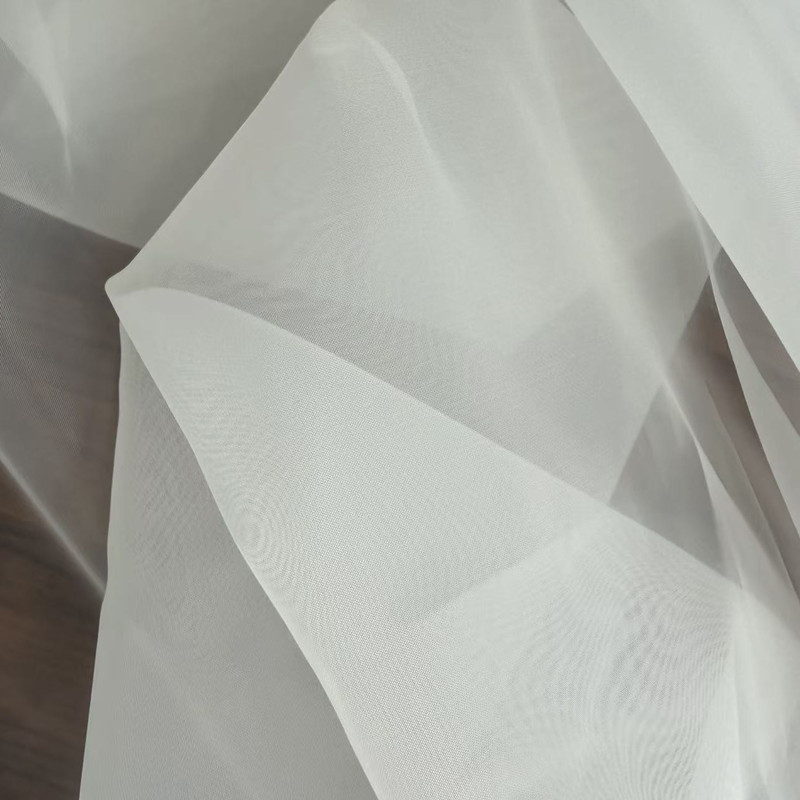 5050 extra dense matte glass yarn high-density organza, popular summer fabric for gauze skirts and children's clothing hem dustproof bags
