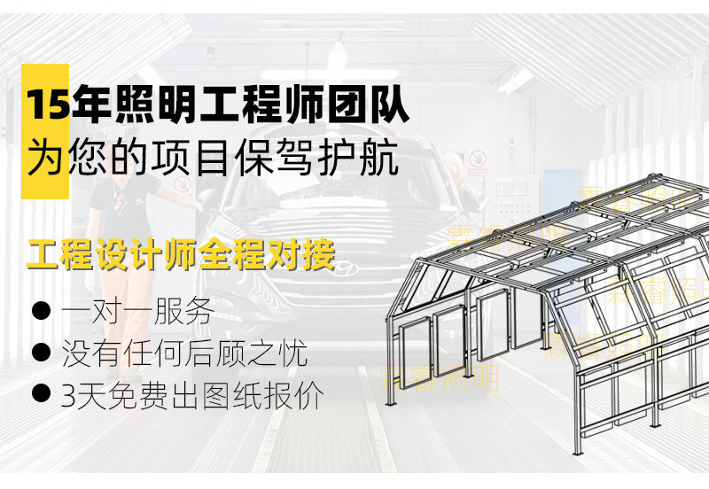 Automotive Optical Prism Lamp Assembly Inspection Lighting Factory Light Box Workstation Super Bright
