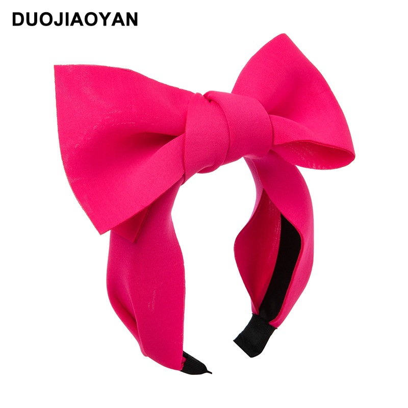 Oversized Bow Headband Premium Stereoscopic Hair Accessories_voghion.com