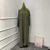 Army green+with a headscarf