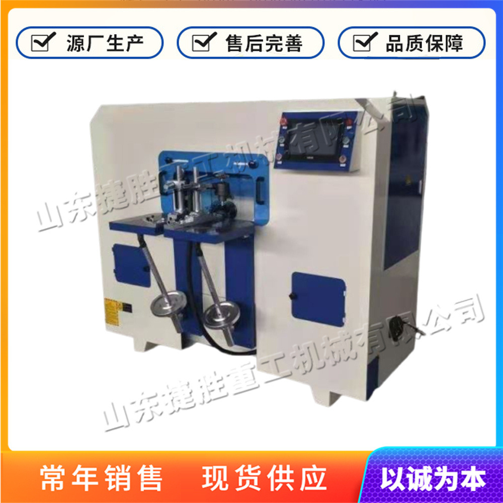 Máquina de tenón cuadrada de doble mesa de trabajo de alta velocidad de tenón redonda de carpintería de control numérico, dispositivo de tenón vertical automático de cintura horizontal