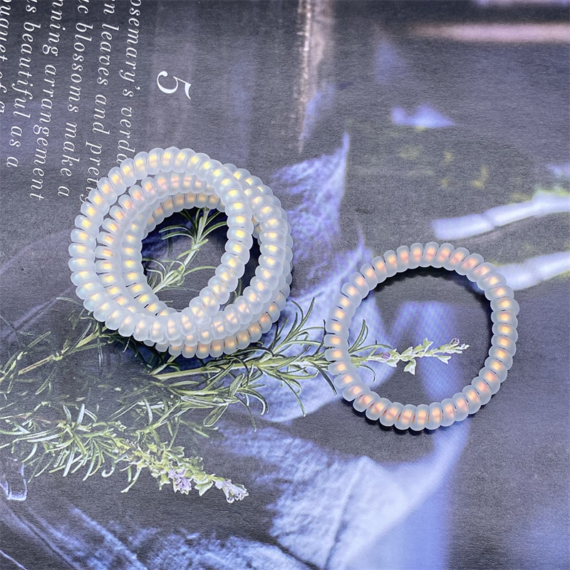 Mate colorido grande, mediano y pequeño pulsera línea telefónica banda de pelo banda de goma uno yuanes dos yuanes tienda accesorios para el cabello accesorios para la cabeza