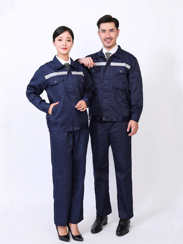 春秋工作服电焊服长袖套装耐磨防烫劳保工装厂服工地|undefined