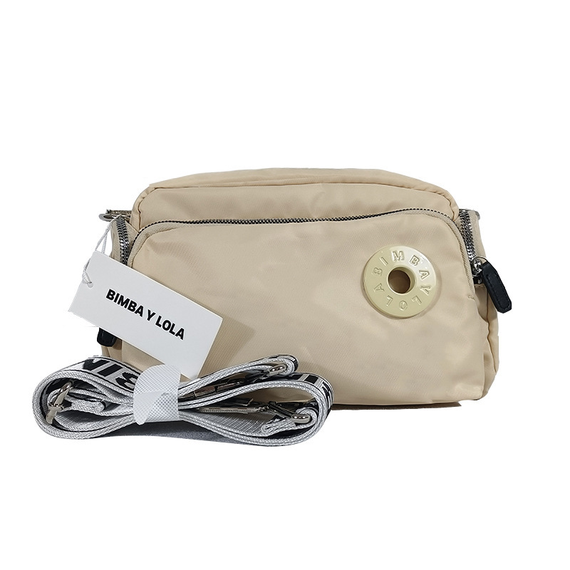 Factory Direct Sales Spanish Bimba Y Lola New Shoulder Bag Round Logo Crossbody Bag Women's Pure Color Bag Factory Direct Sales Spanish Bimba Y Lola New Shoulder Bag Round Logo Crossbody Bag Women's Pure Color Bag