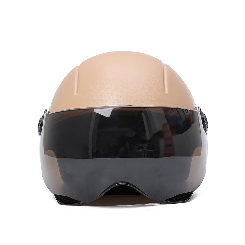 Casco de seguridad de ciclismo unidireccional casco de bicicleta de batería de automóvil medio casco de verano