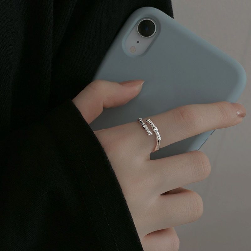 Bamboo brand small design trend fashionable ring for men and women