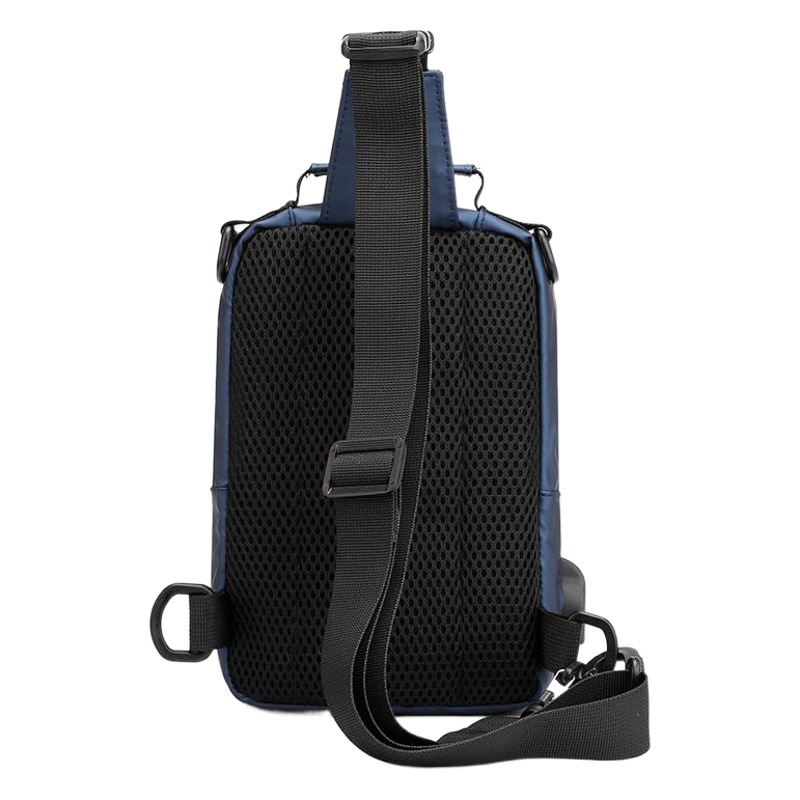 Bolso de pecho de los nuevos hombres especiales transfronterizos bolsa de mensajero de hombro de moda bolsa de pecho impermeable multifuncional mochila de viaje al aire libre