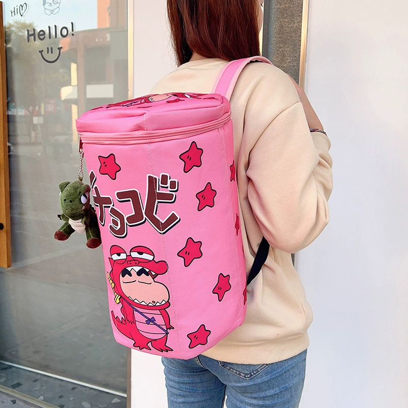 School bag, crayons, backpack for boys, crocodile