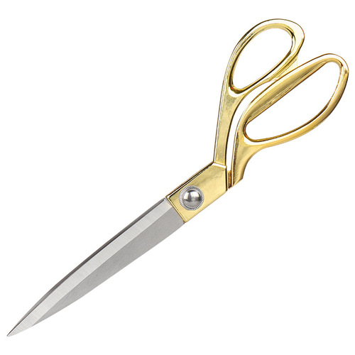 Stainless steel tailoring scissors for cutting clothes and cloth multi-purpose cutting scissors 8-12 inches sewing scissors with zinc alloy handles
