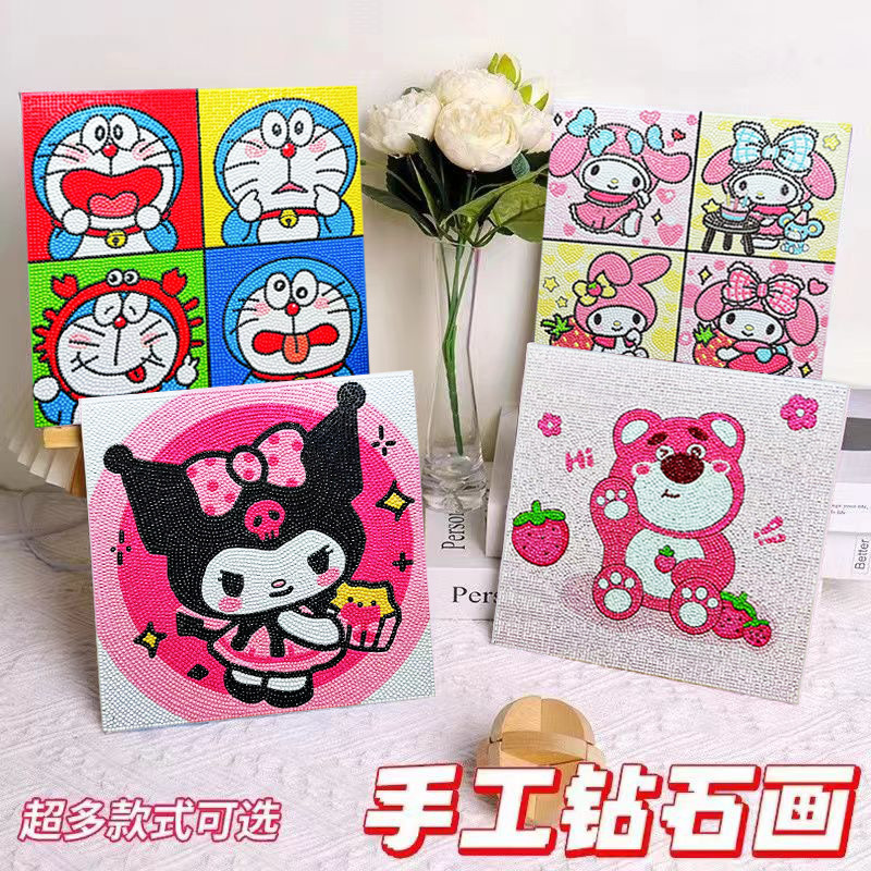 Free shipping/new 30*30 diamond painting diy diamond painting children's hand-made brick painting bedroom decorative painting wholesale Free shipping/new 30*30 diamond painting diy diamond painting children's hand-made brick painting bedroom decorative painting wholesale