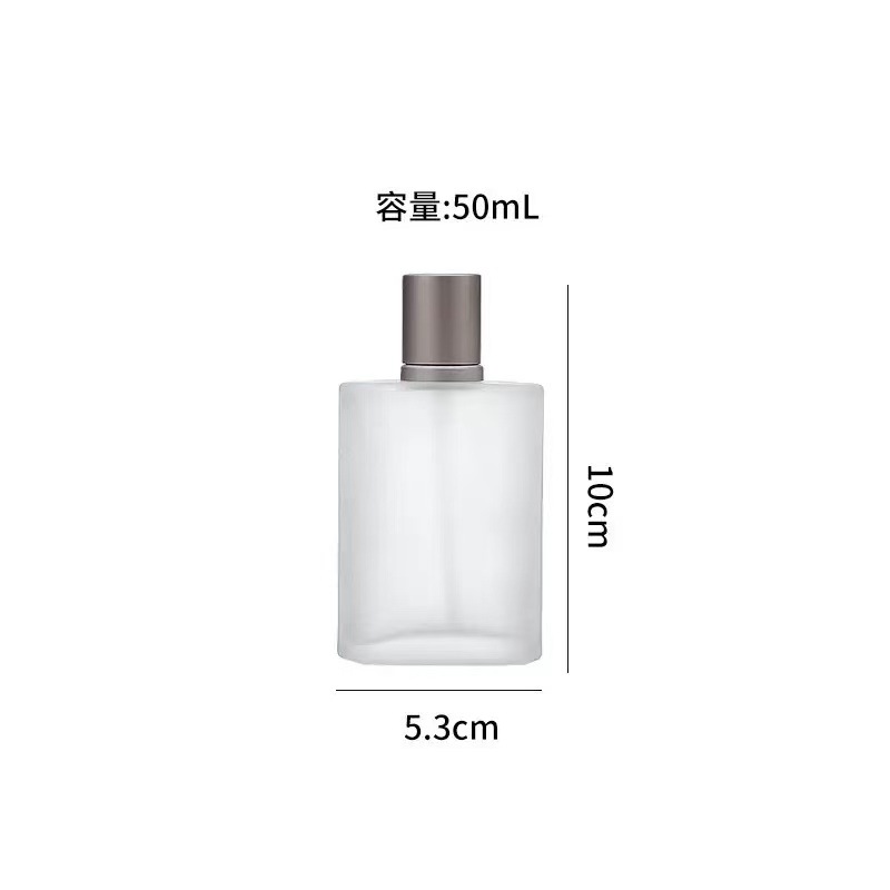 Botella de perfume de arena de 50ml; modelo de imagen; vidrio