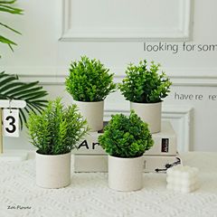 新型アマゾンの人気シミュレーション緑植盆栽ヨーロッパ風の清新な家庭装飾品工場の装飾緑植卸売り