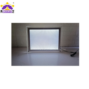 European and American Export Ce Certified Acrylic Light Box Led Luminous Crystal Photo Frame Creative Birthday Anniversary Gift