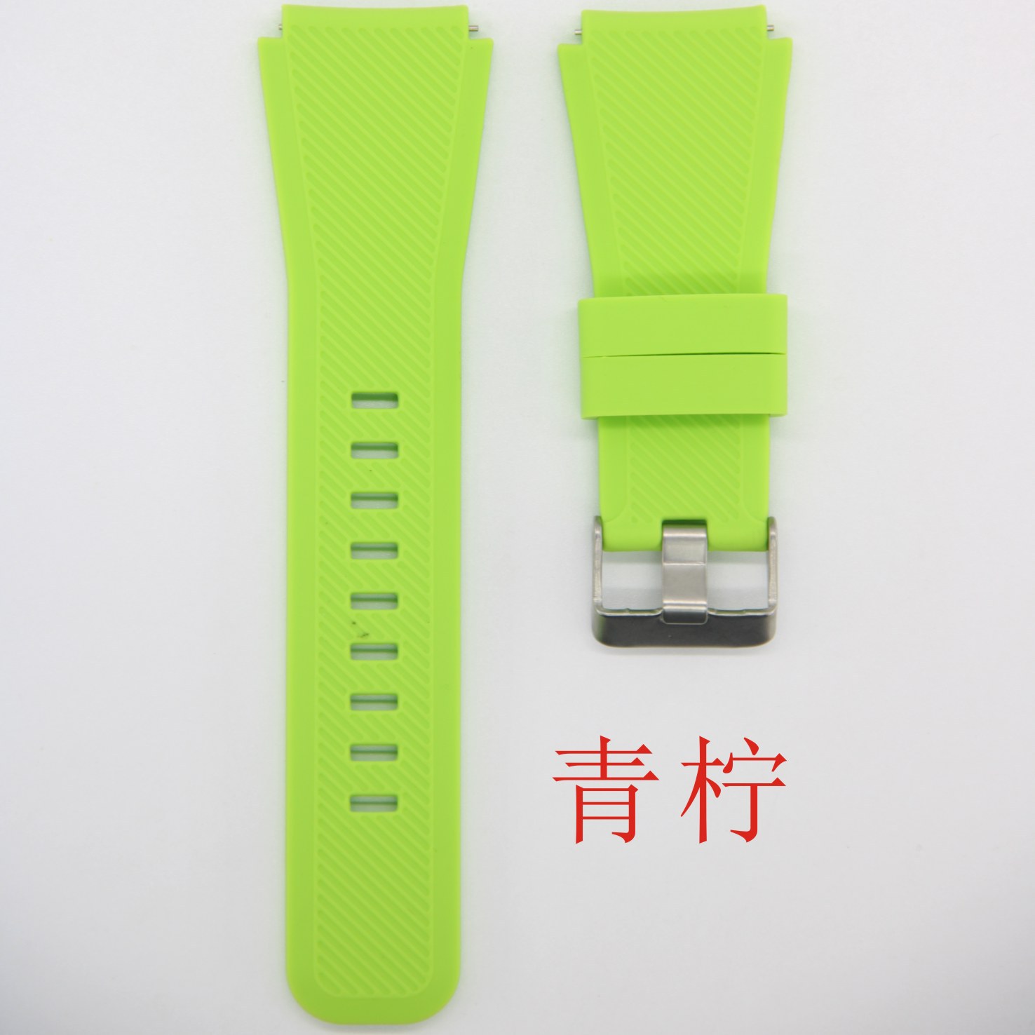 Para Samsung reloj Galaxy 3 Watch/3 engranaje S3 22mm moda correa de silicona