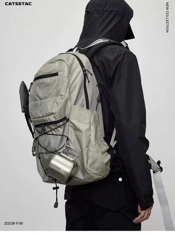 CATSSTAC 多功能大容量 30L 防水运动户外爬山登山包男女|undefined