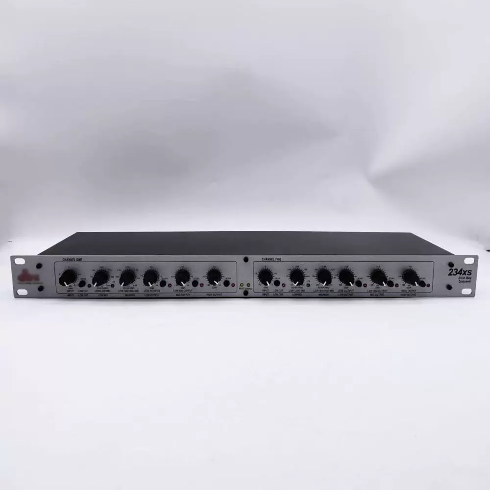 234XS 效果器家用ktv酒吧演出低音炮专业两通道三分频电子分频器