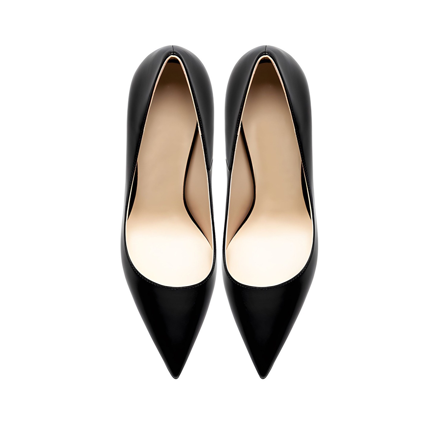 Guoar34-46 Size Upgraded Version Export Cross-Border Pointed Toe 12cm Fashion Stiletto Women's Shoes Plus Size Nightclub