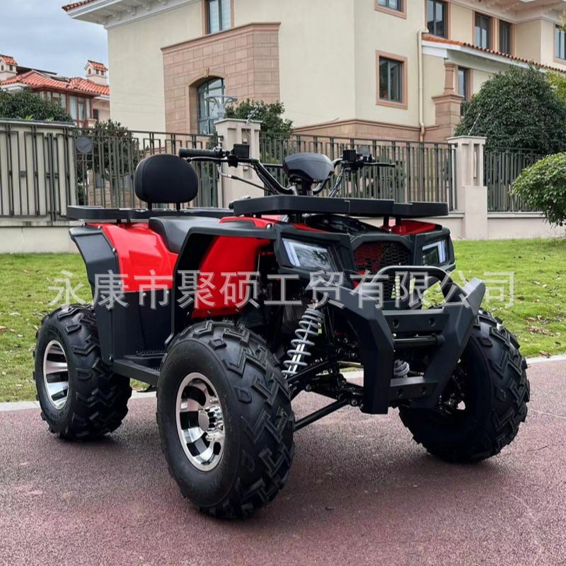 200cc transmisión automática a prueba de golpes avenida Qishandi todoterreno de cuatro ruedas ATV grande adulto ATV motocicleta de gasolina