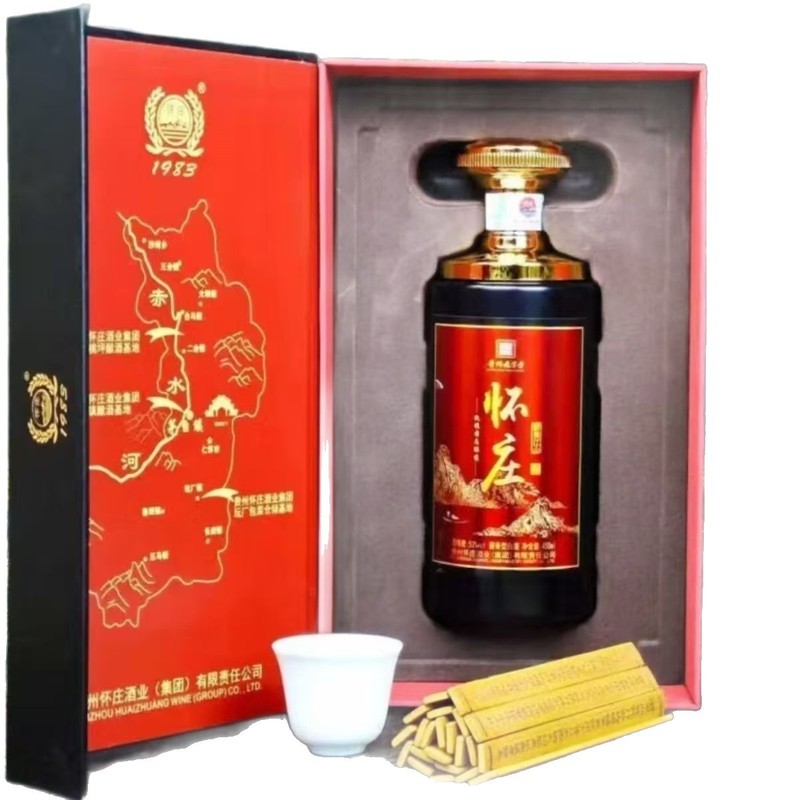 淮荘 淮荘 醉美江山 53度ソース風味純穀酒 500mL×6本 箱入り 穀物酒 白酒|undefined