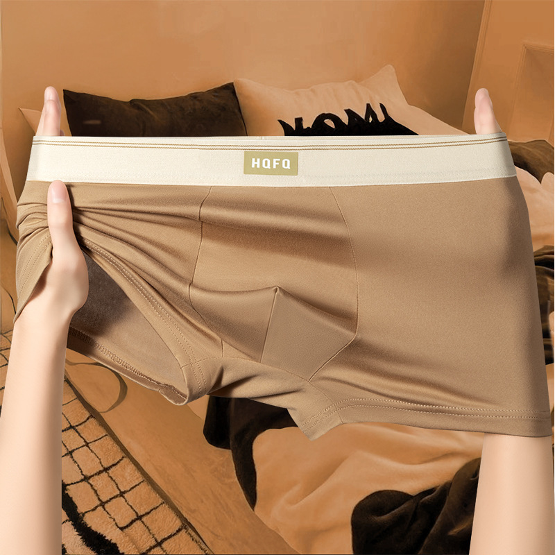 Men's Underwear Naked Youth Autumn and Winter Boxer Shorts Sports Classic Antibacterial plus size Men's Underwear Wholesale