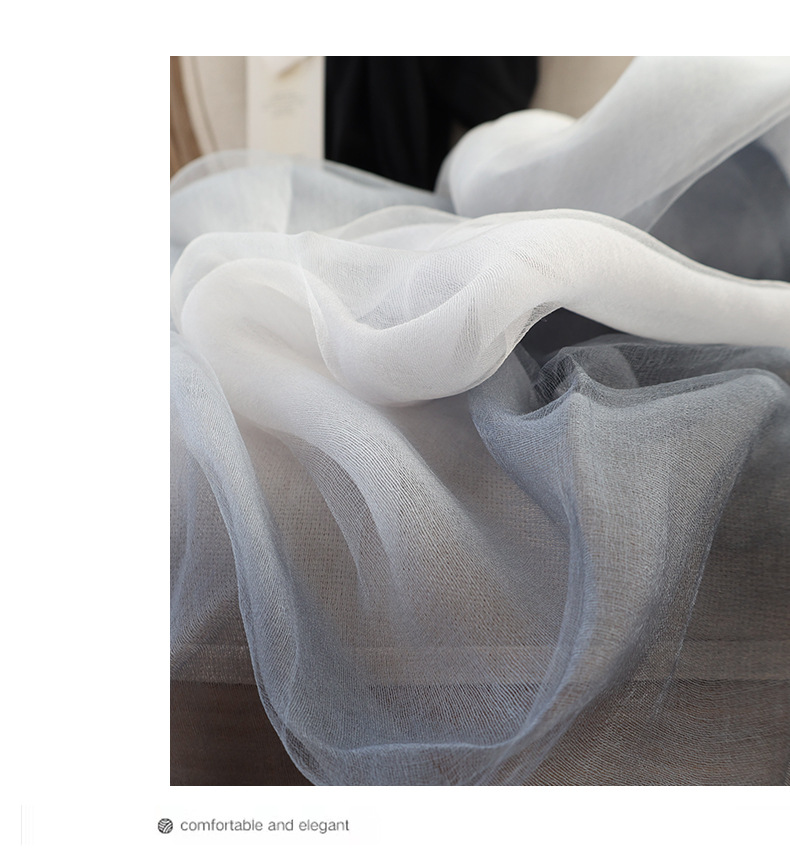 Sciarpa in lana di seta con nuova sfumatura Hangzhou, moda versatile collo caldo Sciarpa in seta di gelso da donna primaverile e autunnale_voghion.com