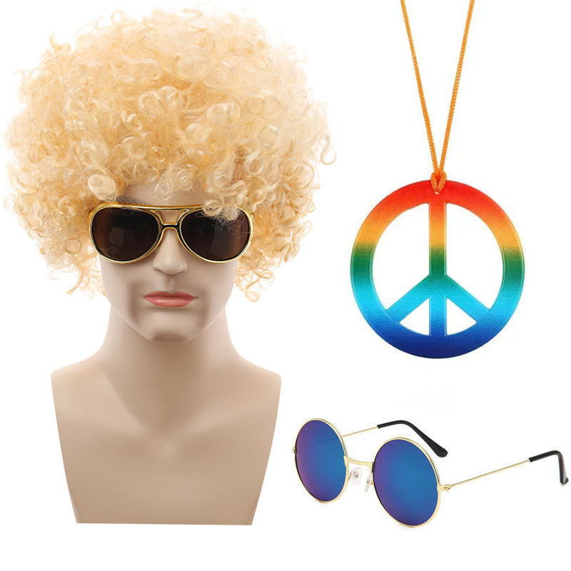 라이트 골든 팬 헤어 [블루 2]