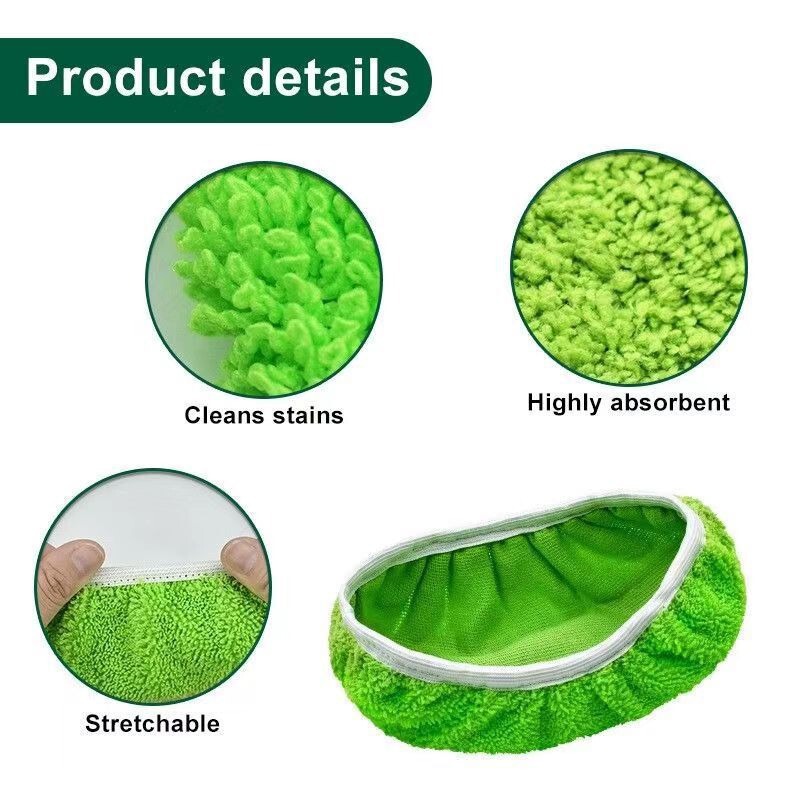 Suitable for Swiffer Sweeper Microfiber Flat Mop Pad Reusable Replacement Mop Cloth