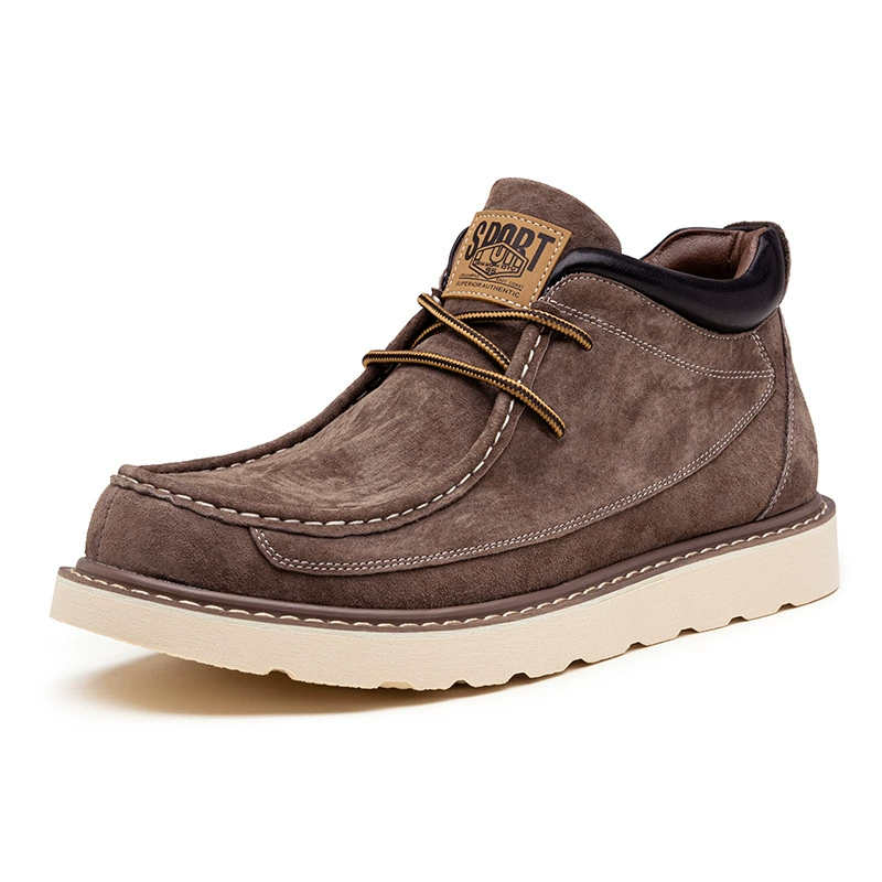 狮鹰戴尔 Martens, extra large shoes, demi-season low boots English style platform, plus size, natural leather, British style