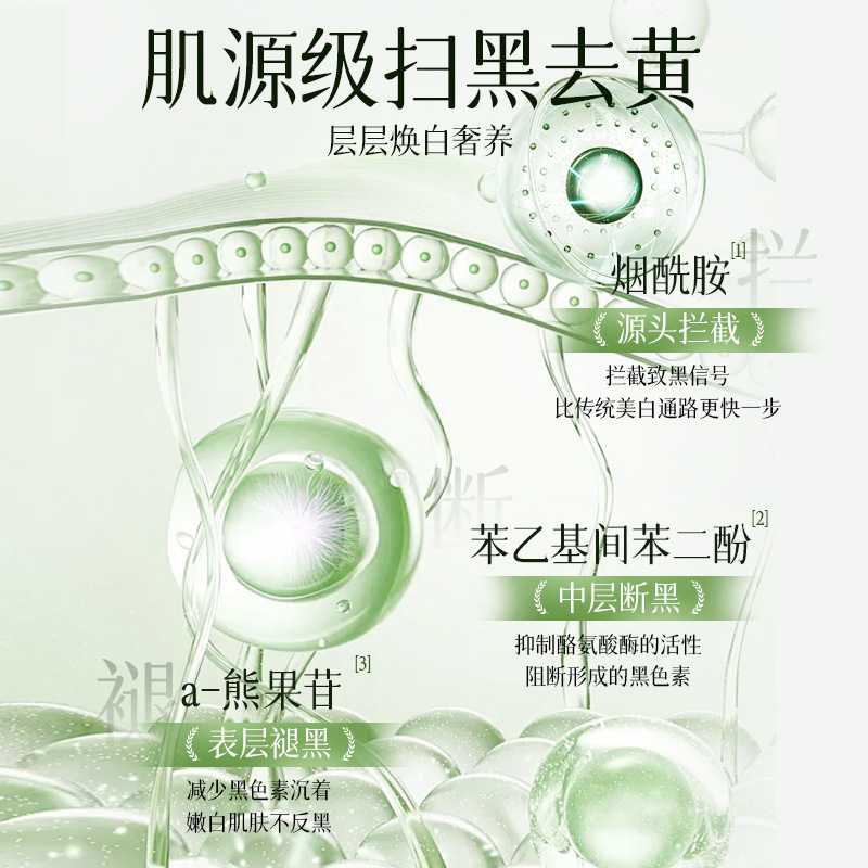 Gel de Ducha Blanqueador Qingling con Niacinamida y Esencia de Vitamina C para Blanquear, Iluminar, Hidratar y Suavizar la Piel, Fabricante de Fragancias de Lujo