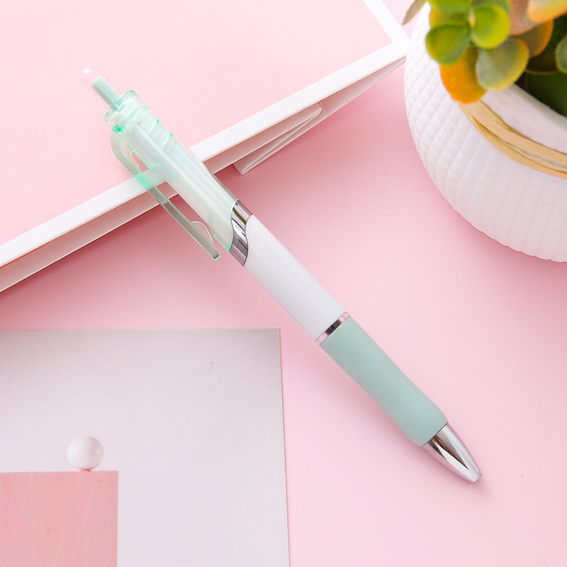 Bolígrafo de prensa de alto valor Bolígrafo de góner de prensa simple Papelería para estudiantes Bolígrafo de agua bala Bolígrafo de firma de oficina al por mayor