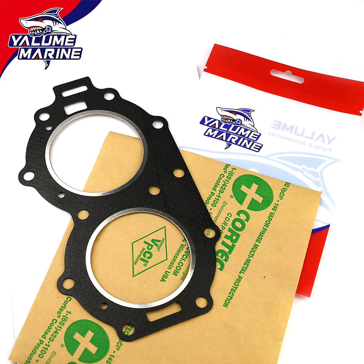 Подходим с Yamaha 2 ход 25/30 лошадиных сил наружная крышка цилиндра уплотнительная прокладка 61N-11181-00