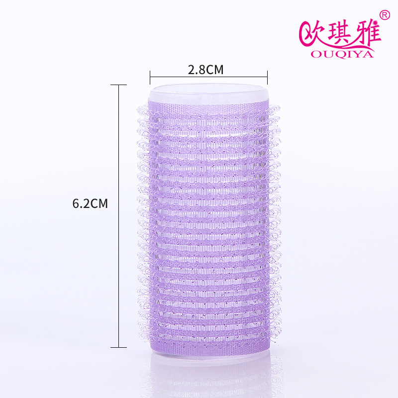 Rollo de pelo de nylon con dientes rollo de pelo esponja rollo de sueño