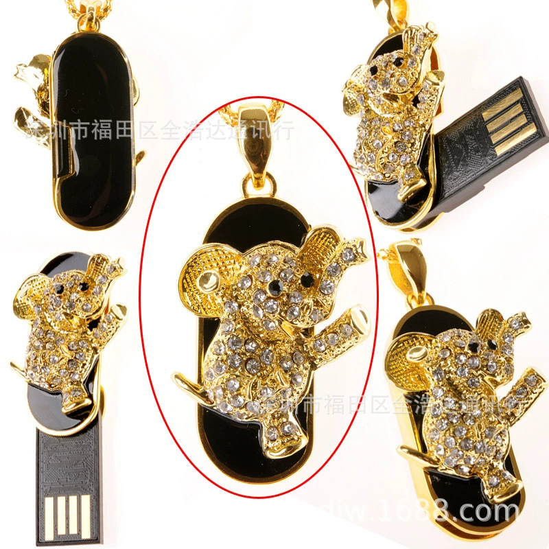 USB флеш-накопитель, модная подвеска, ожерелье, 32Г, городской стиль