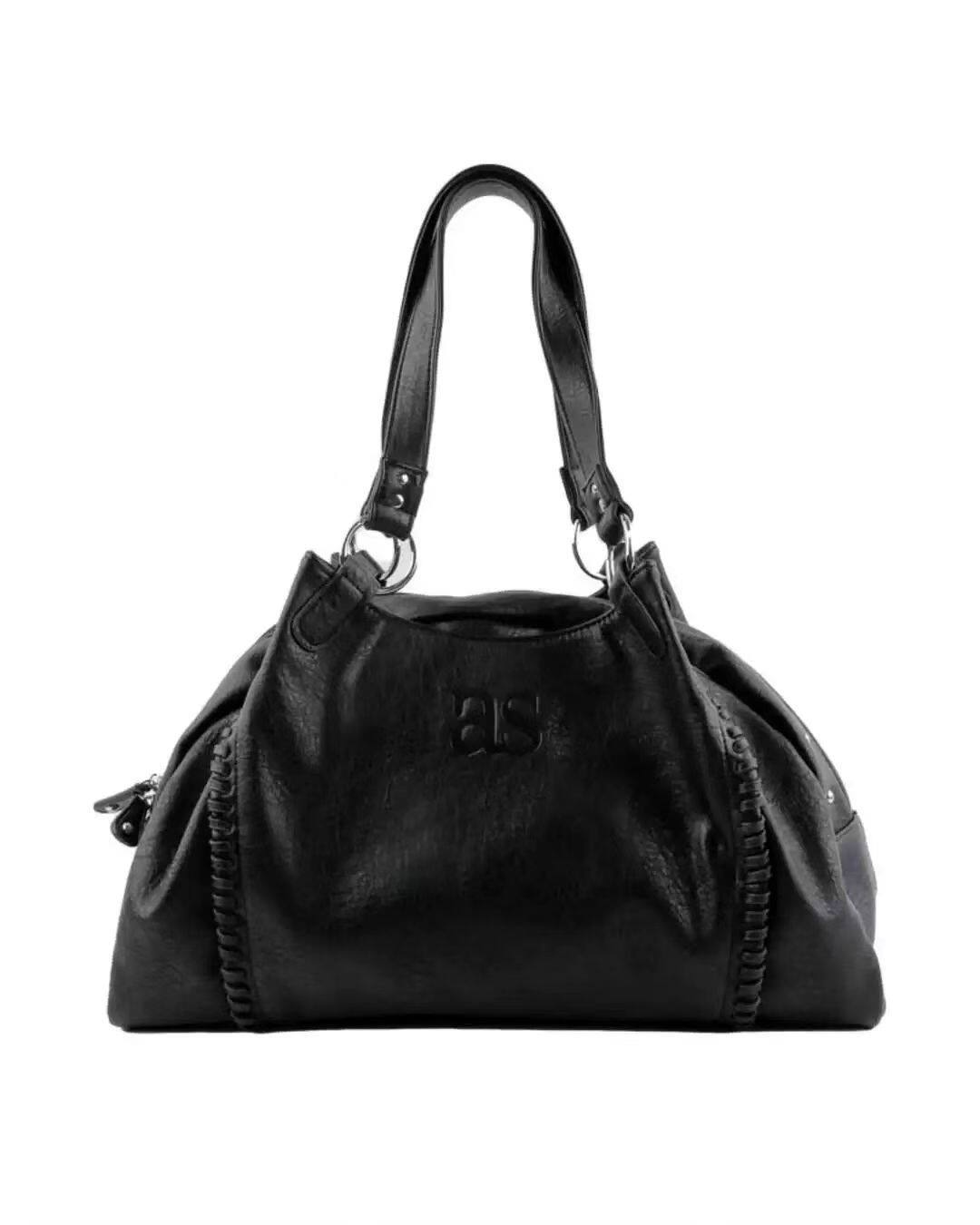 Korean Ason Hobo Bag For Women, Niche Retro Motorcycle Shoulder Bag, Large Capacity Underarm Handbag Tote - Thumbnail 8