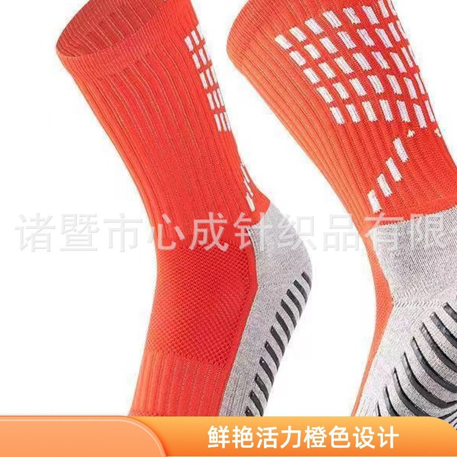 Mid-Calf Football Socks, Breathable, Non-Slip, Adult Men's Sports Socks, Training Striped Dotted Mid-Calf Socks