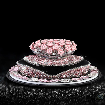 High-End Fragrance Ornaments, Car Perfume Aromatherapy - pink-anti-slip-mat