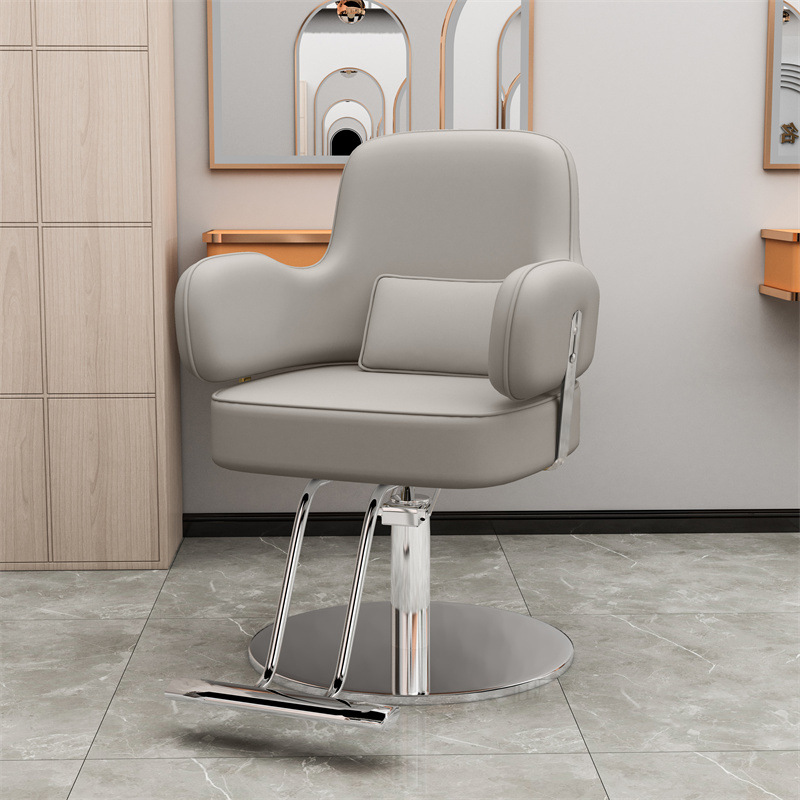 Gray Light-Stainless Steel Silver Disc Pequeño pedal